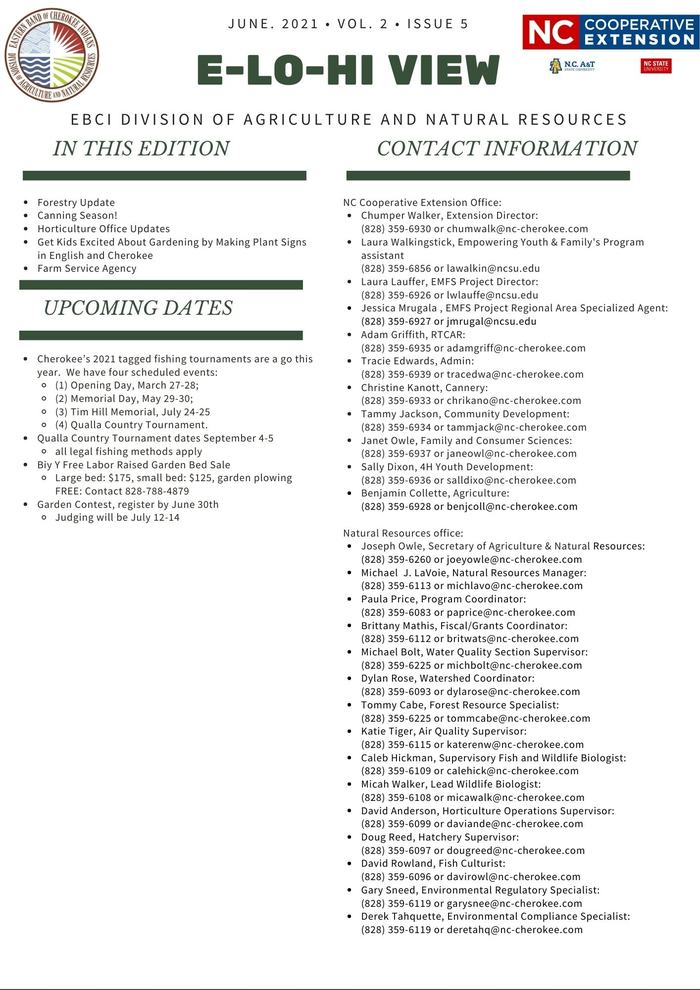 Contact information