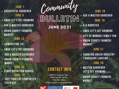 June 2021 Extension Events