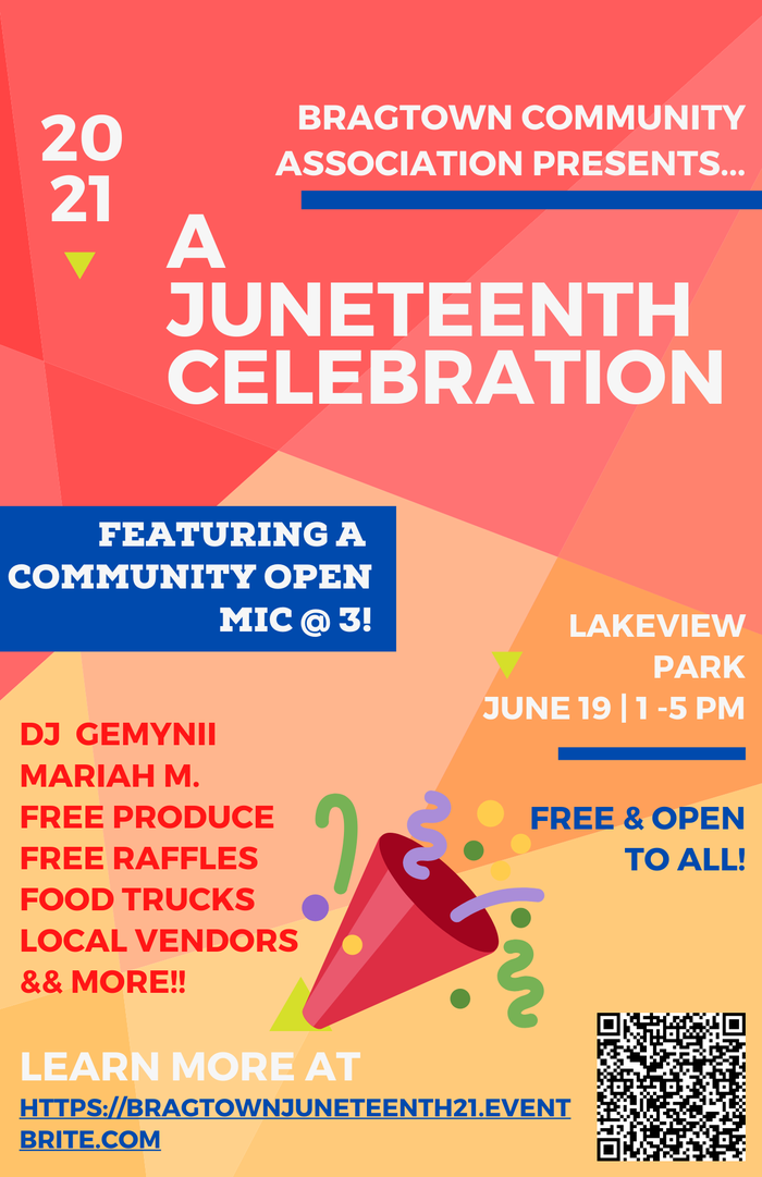 A Juneteenth Celebration flyer image