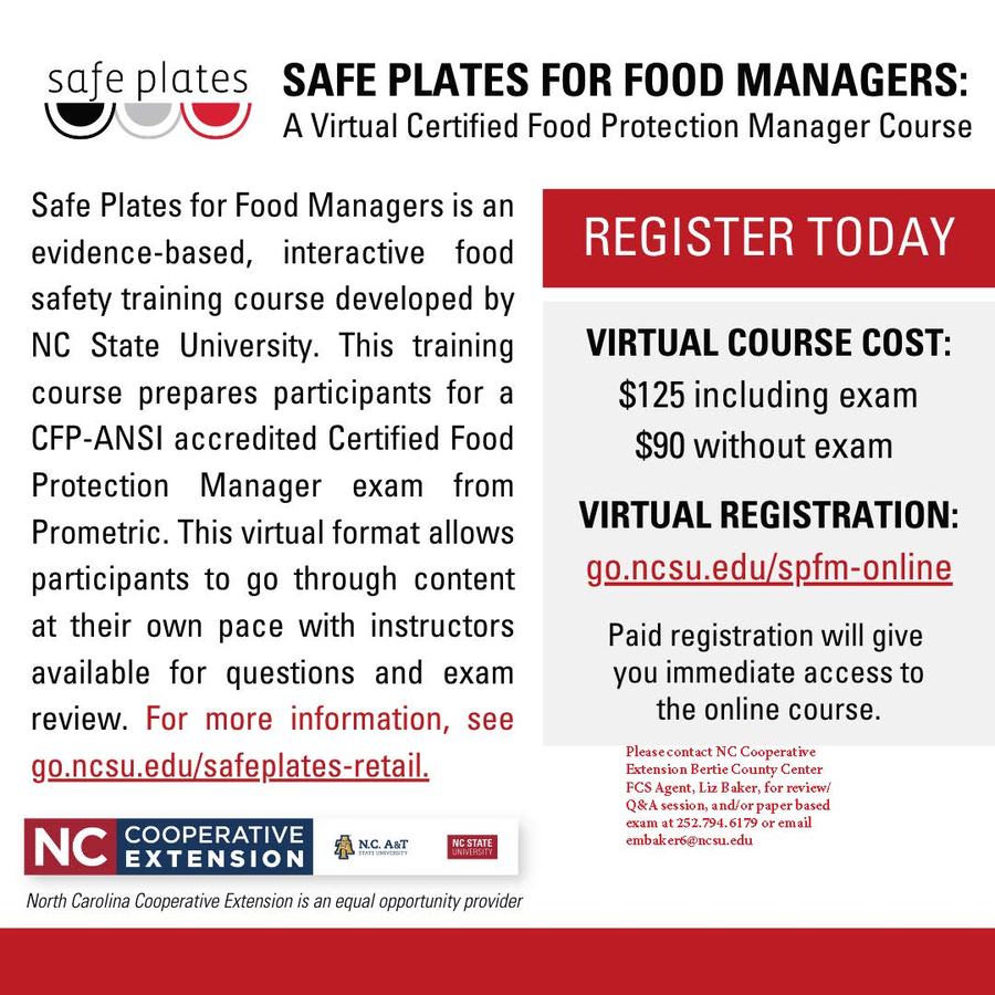 Safe Plates flyer image