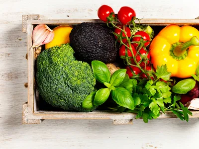 Basket of food