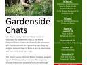 2021 Gardenside Chats Flyer