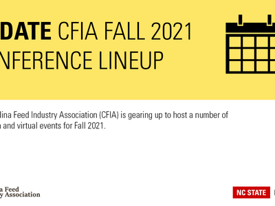 CFIA Fall 2021 Conference lineup banner