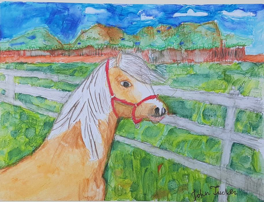 Painting of a horse