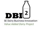 DBI2 logo with milk bottle and text: SE Dairy Business Innovation; Value Added Dairy Project
