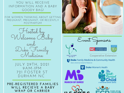 Three women, one with a baby