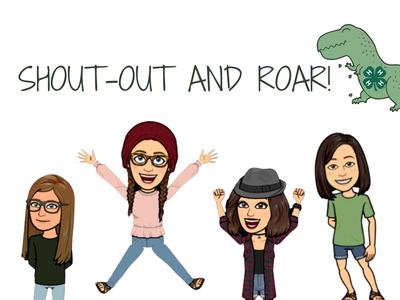 4 cartoon drawings of women