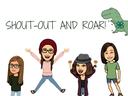 4 cartoon drawings of women