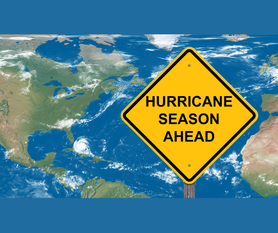 Hurricane Season Ahead sign