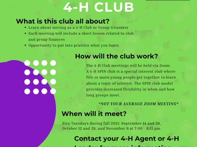 flyer for club