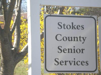 Stokes County Senior Services sign
