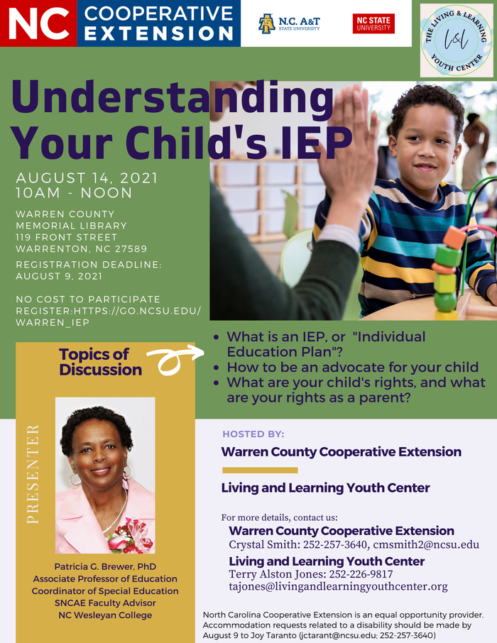 IEP flyer