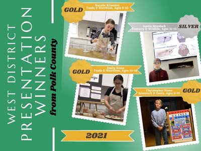 West District Presentation Winners 2021