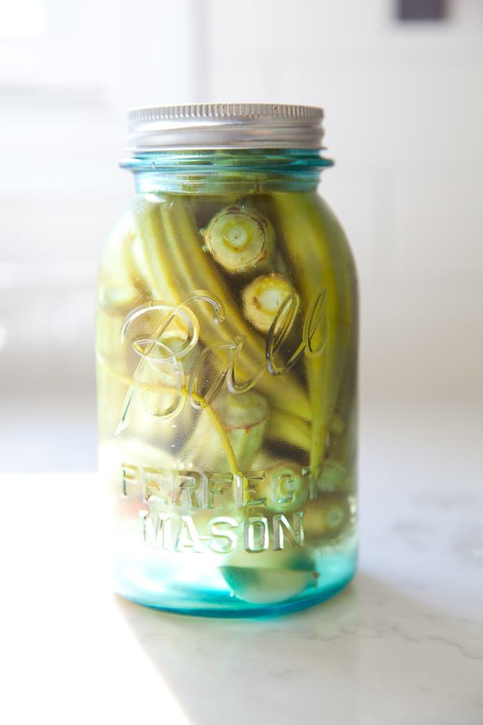 pickled okra