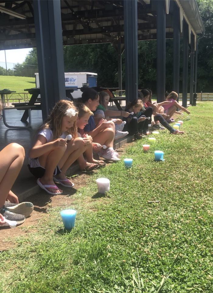 Youth conducting an experiment at 4-H STEM Day