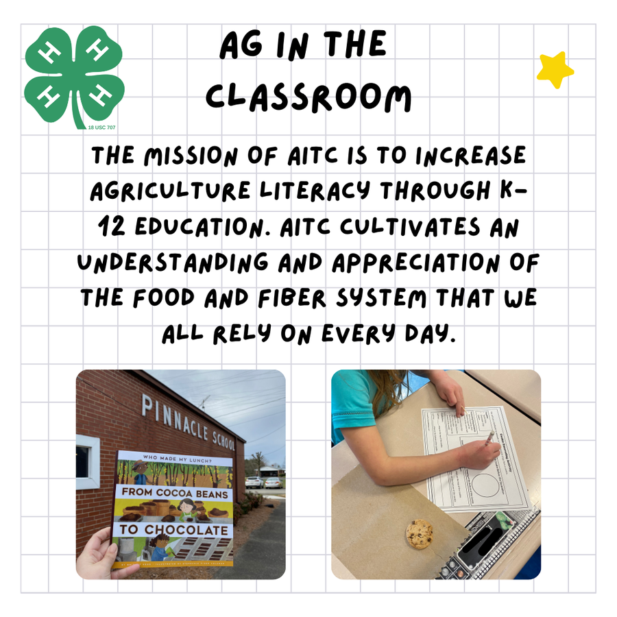 Hand holding flyer and child writing on paper