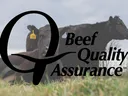 Logo with picture of Cows behind