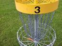 disc golf basket