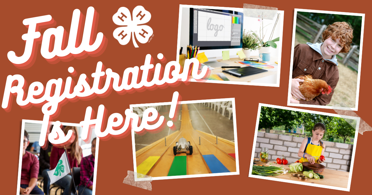 Fall 4-H Registration
