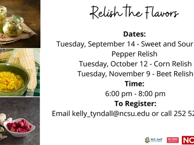 3 relishes