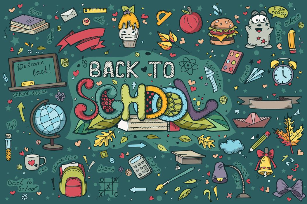 Back to school Collage
