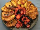 french toast and fruit