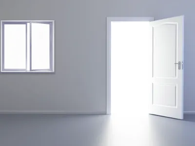 open door