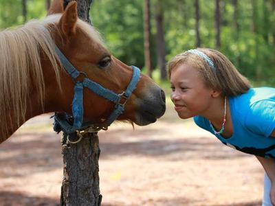 girl and horse