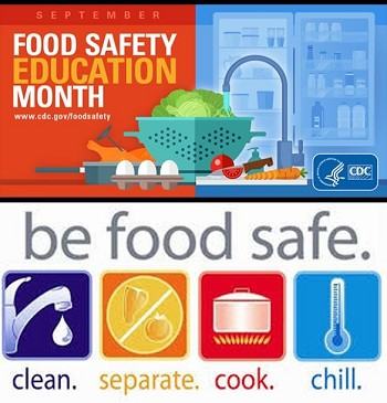 Food Safety Education Month flyer