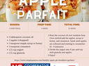 apple parfait recipe
