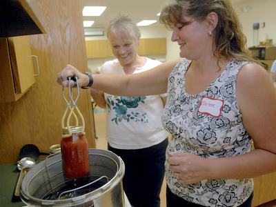 Canning demonstration