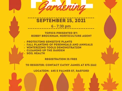 Fall Gardening flyer
