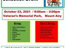 Hazardous Waste Collection Event flyer