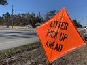 Litter Pickup Sign