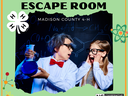 Mad Scientist Escape Room — two children in lab coats holding a flask; Oct 22–23; register go.ncsu.edu/mad-scientist
