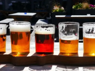 flight of beers