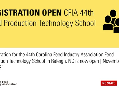 CFIA Registration open for feed tech school banner