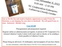 Frosty the Doorman door hanging; Tuesday, Nov 9, 2021, 9:00 AM–2:30 PM