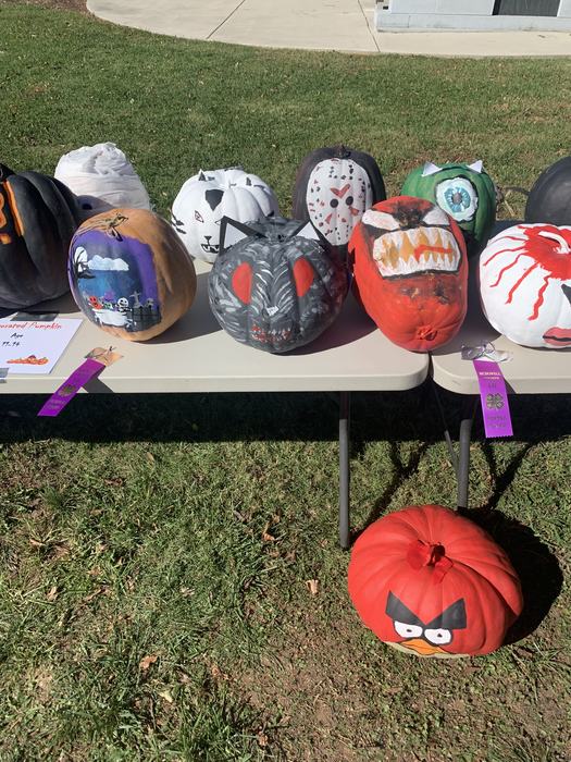 decorated pumpkins