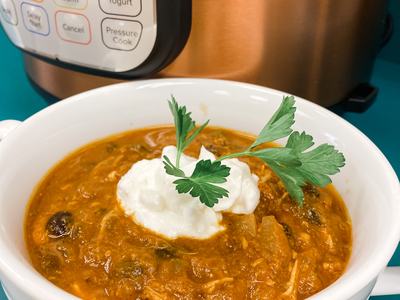 Pumpkin Chicken Chili