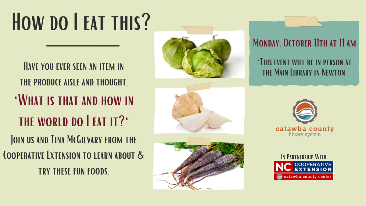 How Do I Eat This flyer