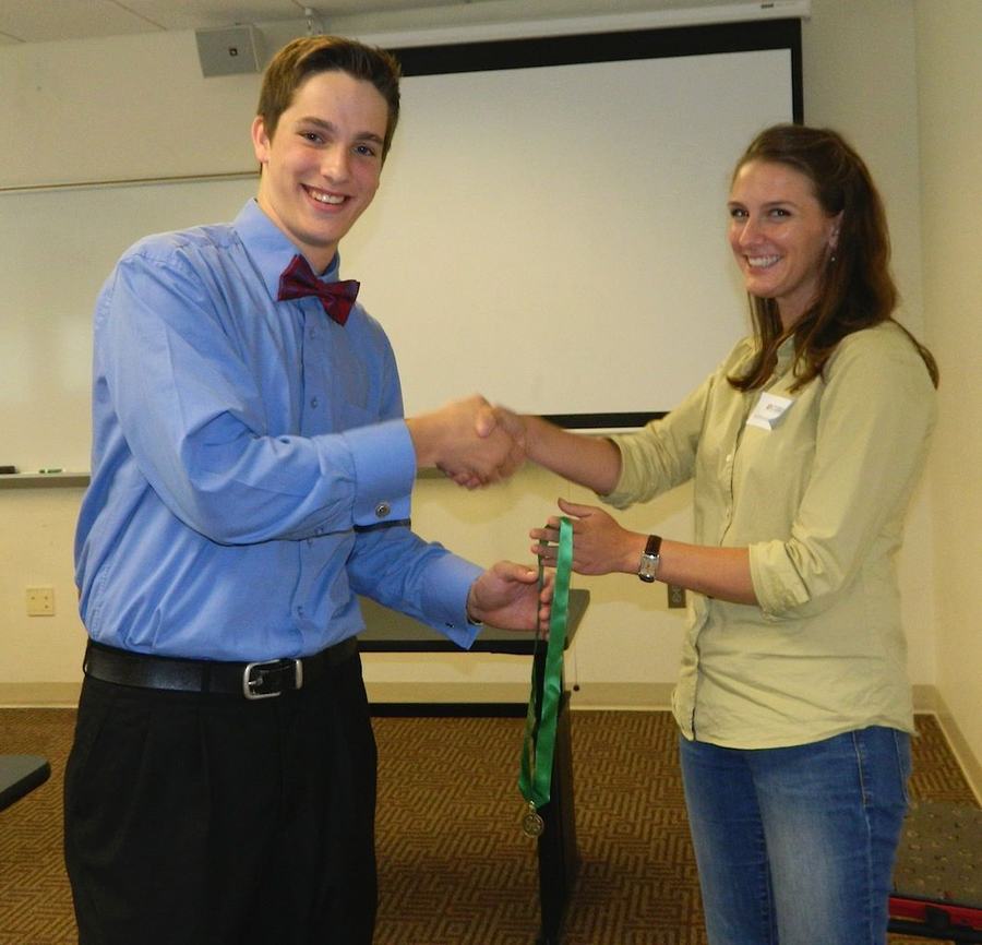 Two people shaking hands