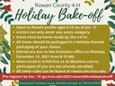 Holiday Bake-Off flyer