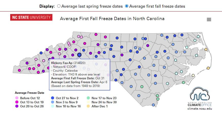 Frost Map-Detail PopUp