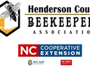 Henderson County Beekeepers Association; NC Cooperative Extension, NC A&T and NC State logos
