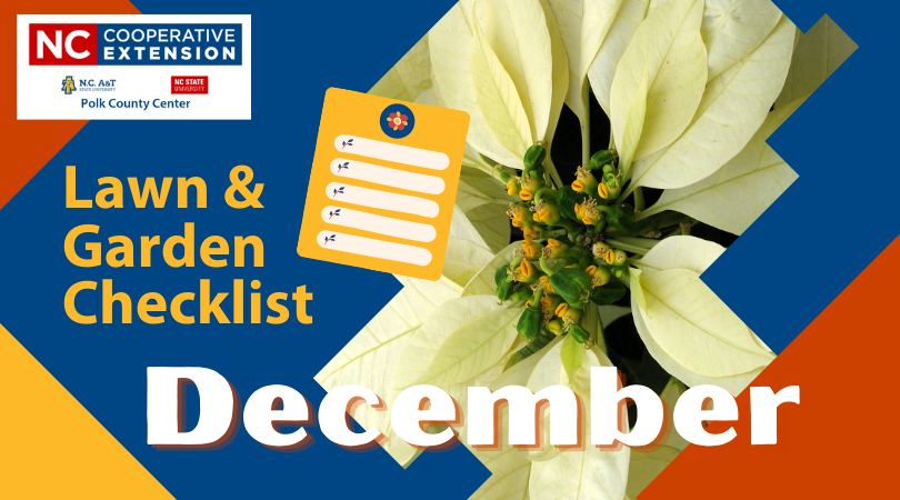 Polk County Lawn Garden Checklist December