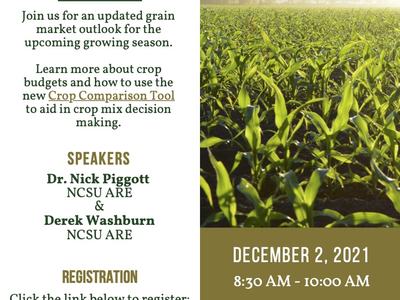 Northeast Ag Expo Grain Marketing & Crop Budgeting Webinar Poster