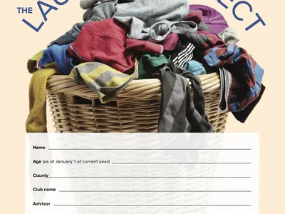 Laundry project flyer