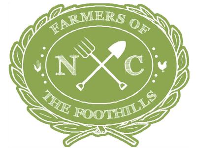 NC Farmers of the Foothills logo