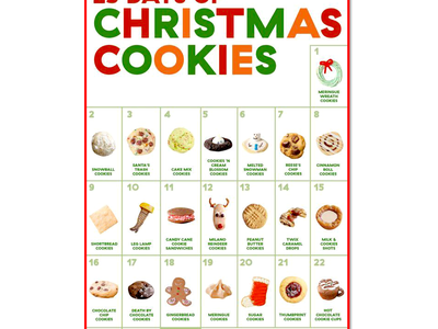 5 Days of Cookies Calendar